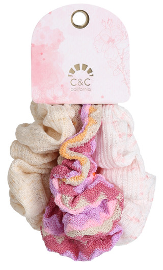 Thumbnail 1: C&C 3 Pk Scrunchies 