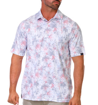 Thumbnail 1: GREG NORMAN Men's Short Sleeve Americana Polo Shirt 