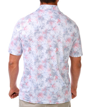 Thumbnail 2: GREG NORMAN Men's Short Sleeve Americana Polo Shirt 