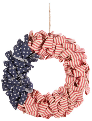Thumbnail 1: SPECIAL T IMPORTS 18 In Linen American Wreath 