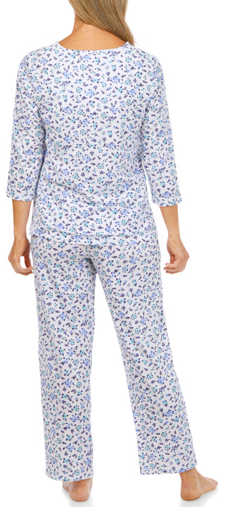 Thumbnail 3: Carole Hochman Women's 2 Pc Pajama Pants Set 