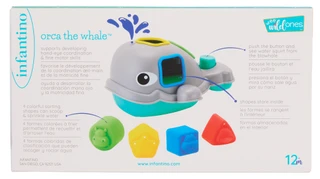 Thumbnail 2: Infantino Baby's Whale Bath Toy 