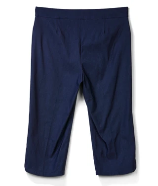 Thumbnail 3: Coral Bay Women's Pull On Embellished Hem Capris 