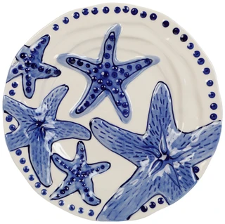 Thumbnail 1: BLUE SKY 10 inch Starfish Dinner Plate 