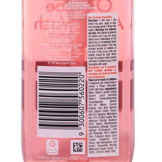 Thumbnail 5: NEUTROGENA 5.9 oz Oil Free Pink Grapefruit Acne Wash 