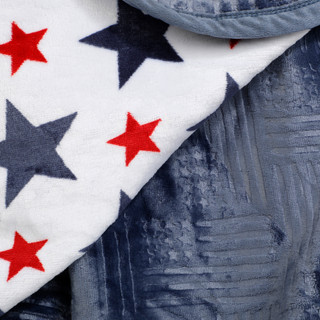 Thumbnail 3: USA Celebration Velvet Plush Throw Blanket 