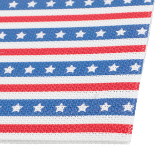 Thumbnail 2: Rockhill Home 6 Pk Rectangular Patriotic Placemats 