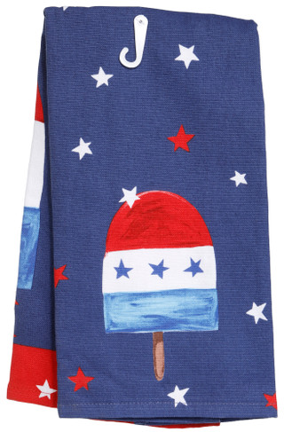 Thumbnail 2: Kay Dee Designs 16x26 Americana Popsicle Dual Purpose Kitchen Towel 