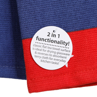 Thumbnail 3: Kay Dee Designs 16x26 Americana Popsicle Dual Purpose Kitchen Towel 