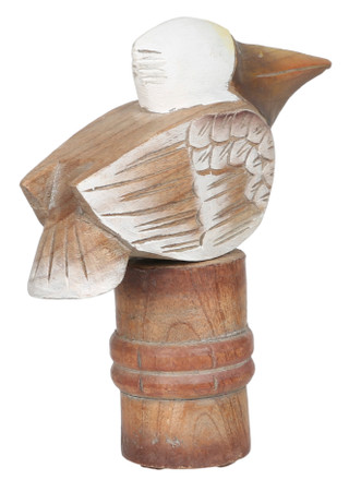 Thumbnail 2: T.I. Design Wood Pelican Figurine 