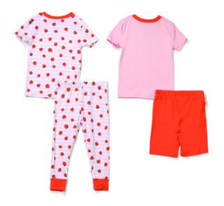 Thumbnail 2: Life is Good Toddler Girls 4 Pc Pajama Pants Set 