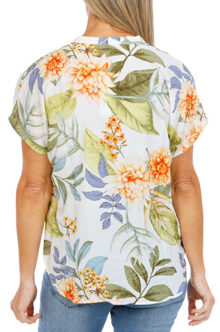 Thumbnail 2: Chenault Women's Floral Print Blouse  