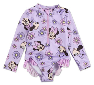 Thumbnail 1: Disney Toddler Girls One Piece Swimsuit 