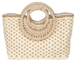 Thumbnail 1: Catherine Malandrino Round Handle Straw Tote 