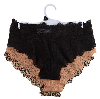 Thumbnail 2: French Affair Women's 3 Pk Lacy Boy Leg Hipster Panties 