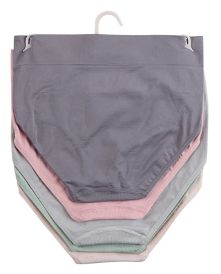 Thumbnail 2: Laura Ashley Women's 5 Pk Comfort Stretch Brief Panties 