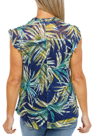 Thumbnail 2: Kate Park Women's Sleeveless Crochet Top  