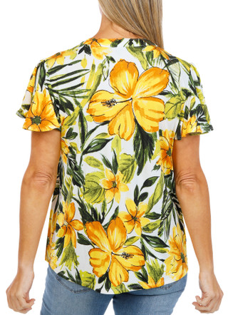 Thumbnail 2: Ava & Grace Women's Floral Print Top  