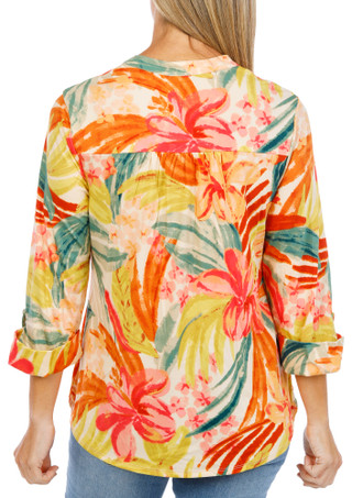 Thumbnail 2: Ava & Grace Women's Floral Print Top  