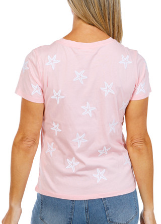 Thumbnail 2: Philosophy Women's Petite Embroidered Starfish Top  