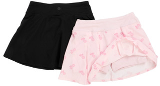 Thumbnail 2: 90 Degree Girls 2 Pk Active Skorts 