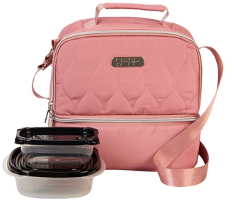 Thumbnail 1: Jessica Simpson Quilted Lunch Tote 
