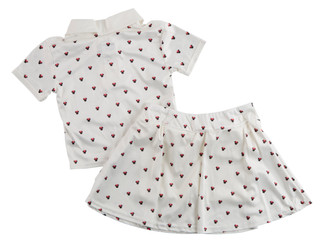 Thumbnail 2: Disney Little Girls 2 Pc Minnie Mouse Skort Set 