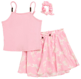 Thumbnail 1: No Comment Girls 3 Pc Shorts Set 