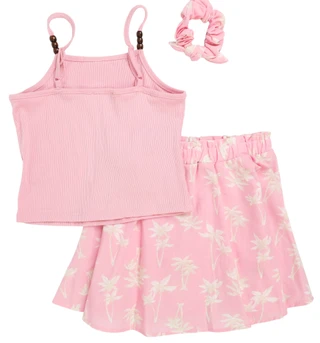 Thumbnail 2: No Comment Girls 3 Pc Shorts Set 