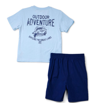 Thumbnail 2: AVALANCHE Boys 2 Pc Shorts Set 
