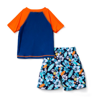 Thumbnail 2: Floatmini Little Boys 2 Pc Swim Shorts Set 