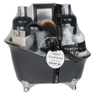 Thumbnail 1: LOVERY Men’s Grooming Sandalwood 11‑Piece Gift Set  