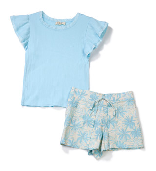 Thumbnail 1: Jessica Simpson Girls 2 Pc Shorts Set 