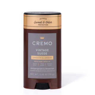 Thumbnail 1: CREMO 2.65 oz Vintage Suede Deodorant Stick 