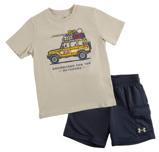 Thumbnail 1: Under Armour Boys 2 Pc Shorts Set 