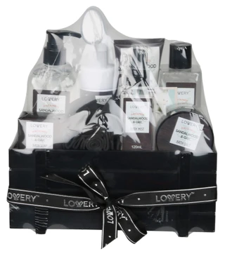 Thumbnail 1: LOVERY Men's Sandalwood & Oak 9‑Piece Bath Gift Set 