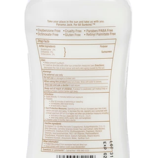 Thumbnail 4: Panama Jack 6 oz Sunscreen Lotion SPF 15 