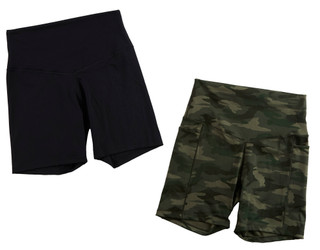 Thumbnail 1: Danskin Women's Active 2 Pk Bike Shorts 