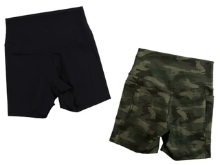 Thumbnail 2: Danskin Women's Active 2 Pk Bike Shorts 