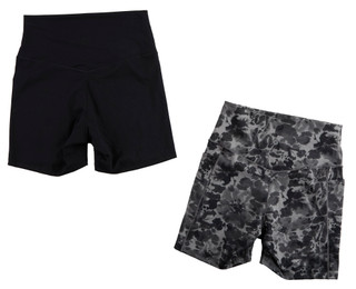 Thumbnail 2: Danskin Women's Active 2 Pk Bike Shorts 