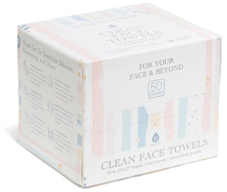Thumbnail 1: Pursonic Disposable Dry Facial Towels, 50 Count 