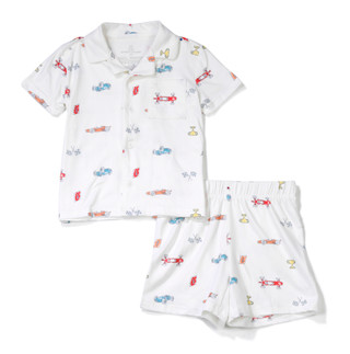 Thumbnail 1: Le Petit Lullaby Toddler Boys 2 Pc Pajama Shorts Set 