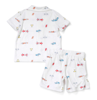 Thumbnail 2: Le Petit Lullaby Toddler Boys 2 Pc Pajama Shorts Set 