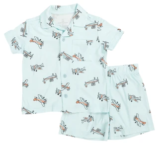 Thumbnail 1: Le Petite Lullaby Toddler Boys 2 Pc Pajama Shorts Set 