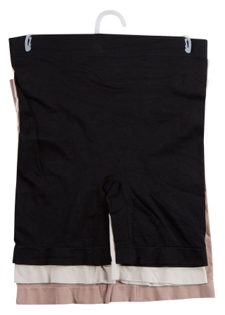 Thumbnail 2: Danskin Women's 3 Pk Seamless Tummy Control Slip Short Panties 