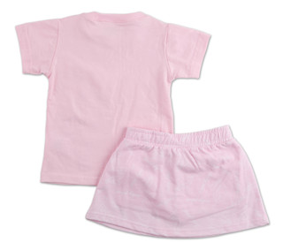 Thumbnail 2: Baby Phat Little Girls 2 Pc Logo Bling Skort Set 