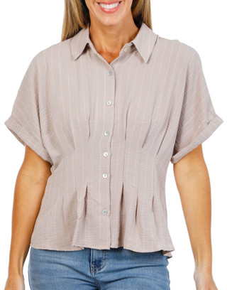 Thumbnail 1: Status by Chenault Women's Button Down Top  