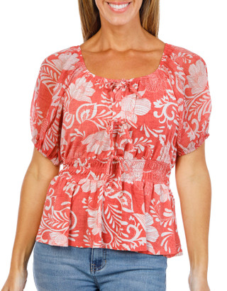 Thumbnail 1: Status by Chenault Women's Floral Print Top  