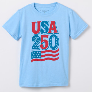 Thumbnail 1: Bioworld Boys Americana USA 250 Graphic Tee 