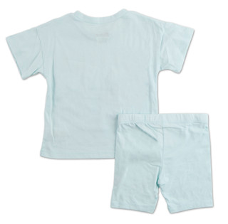 Thumbnail 2: Disney Little Girls 2 Pc Stitch Shorts Set 